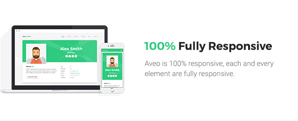 Aveo | CV/Resume WordPress Theme - 6